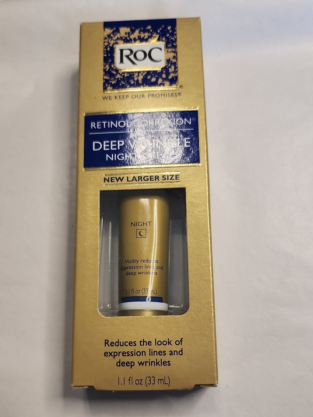 RoC Retinol Night Moisturizer Cream - Gold